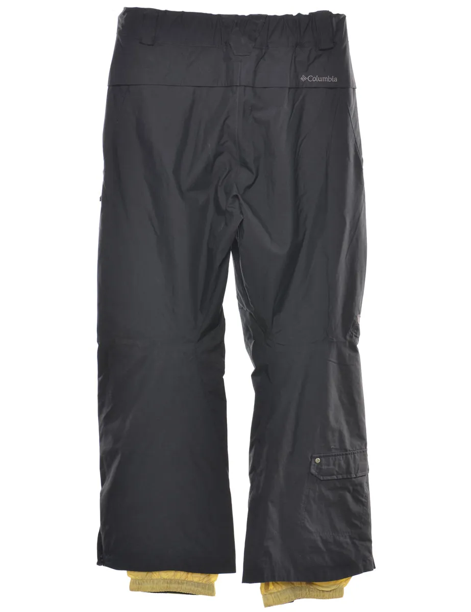 Columbia Black Classic Ski Trousers - W30
