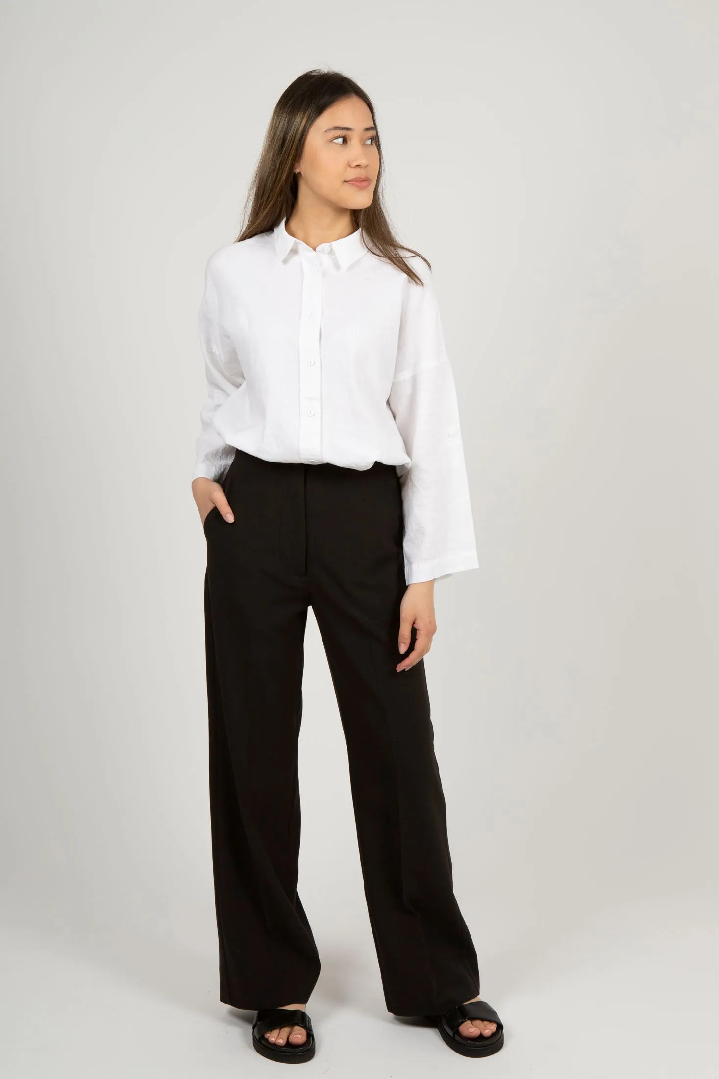 Evie Classic Trousers - Black