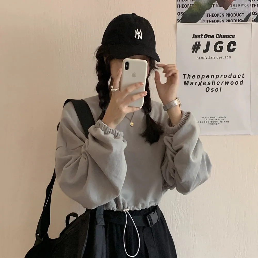 [Korean Style] Elaina drawstring 2 Piece Casual Set