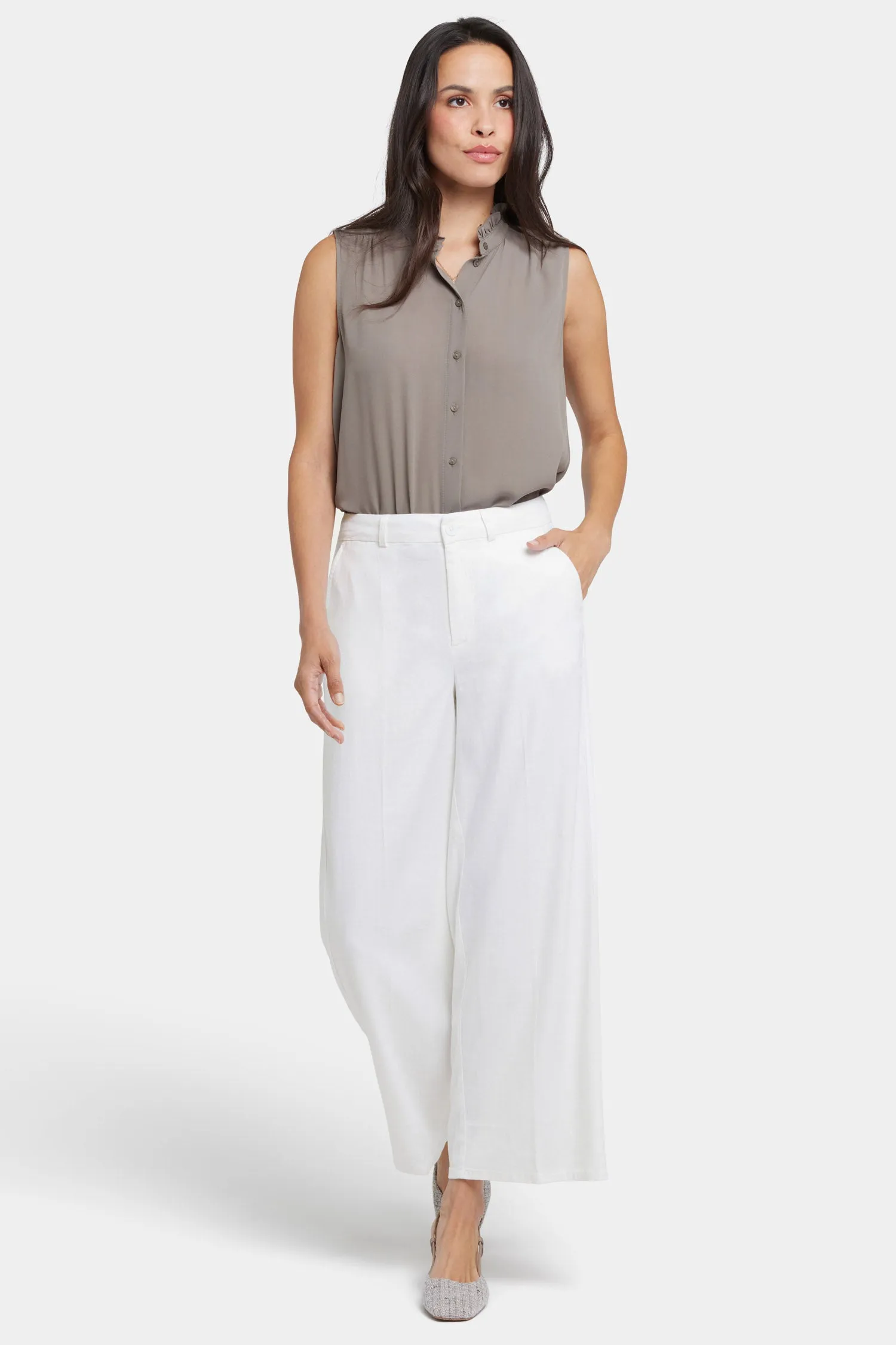 Morgan Trouser Pants - White