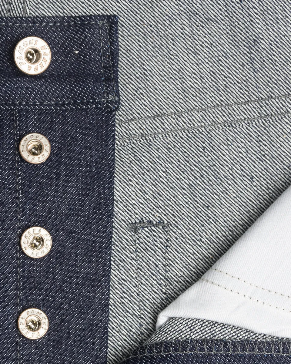 Naked & Famous Denim Easy Guy Relaxed Tapered Mens Jeans - Indigo Selvedge