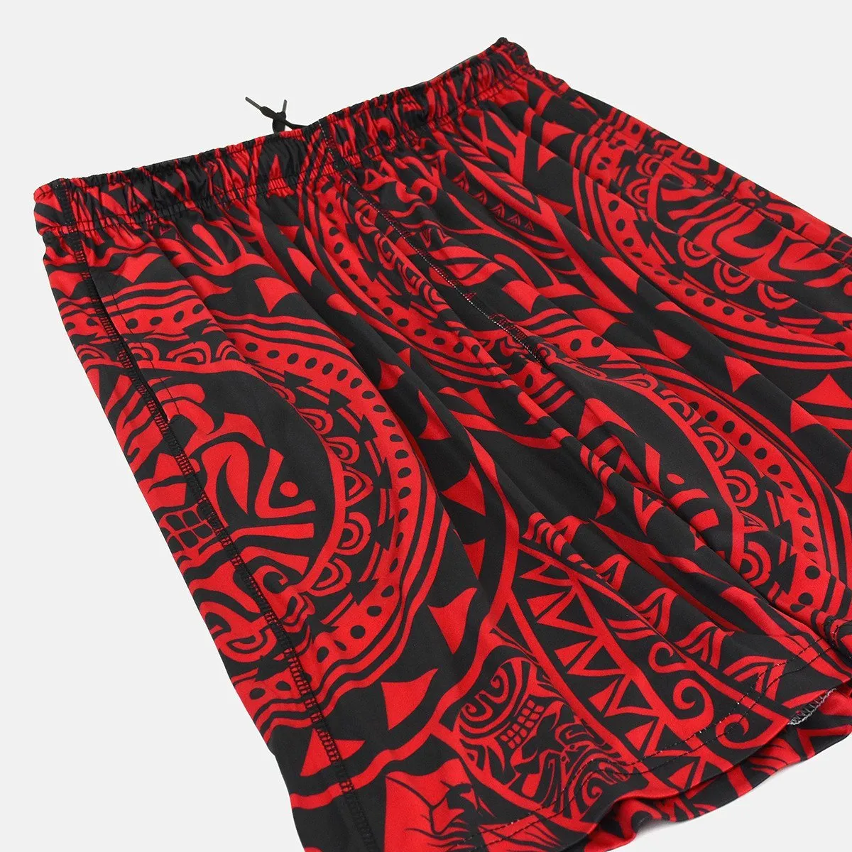Oceanic Warrior Red Shorts
