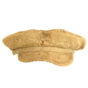 Original U.S. Korean War Chinese People’s Army Summer Field Cap - USGI Bringback