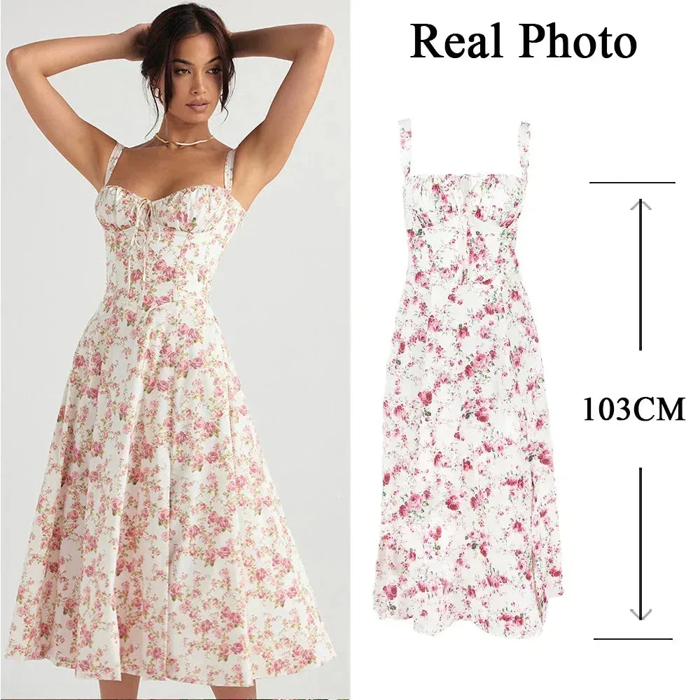 Polished Princess Midi Dress