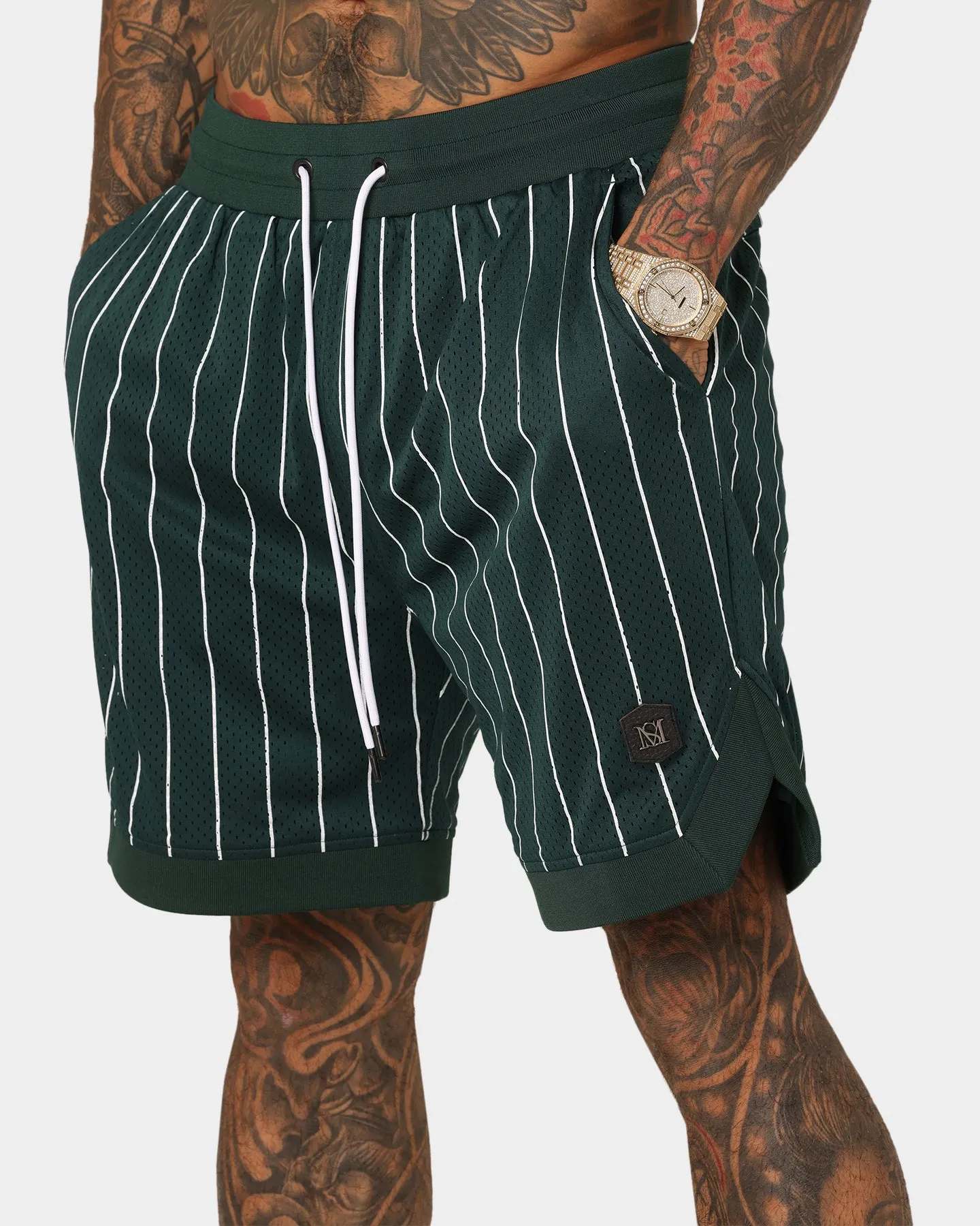 Saint Morta Exhibition Basketball Shorts Stadium Green