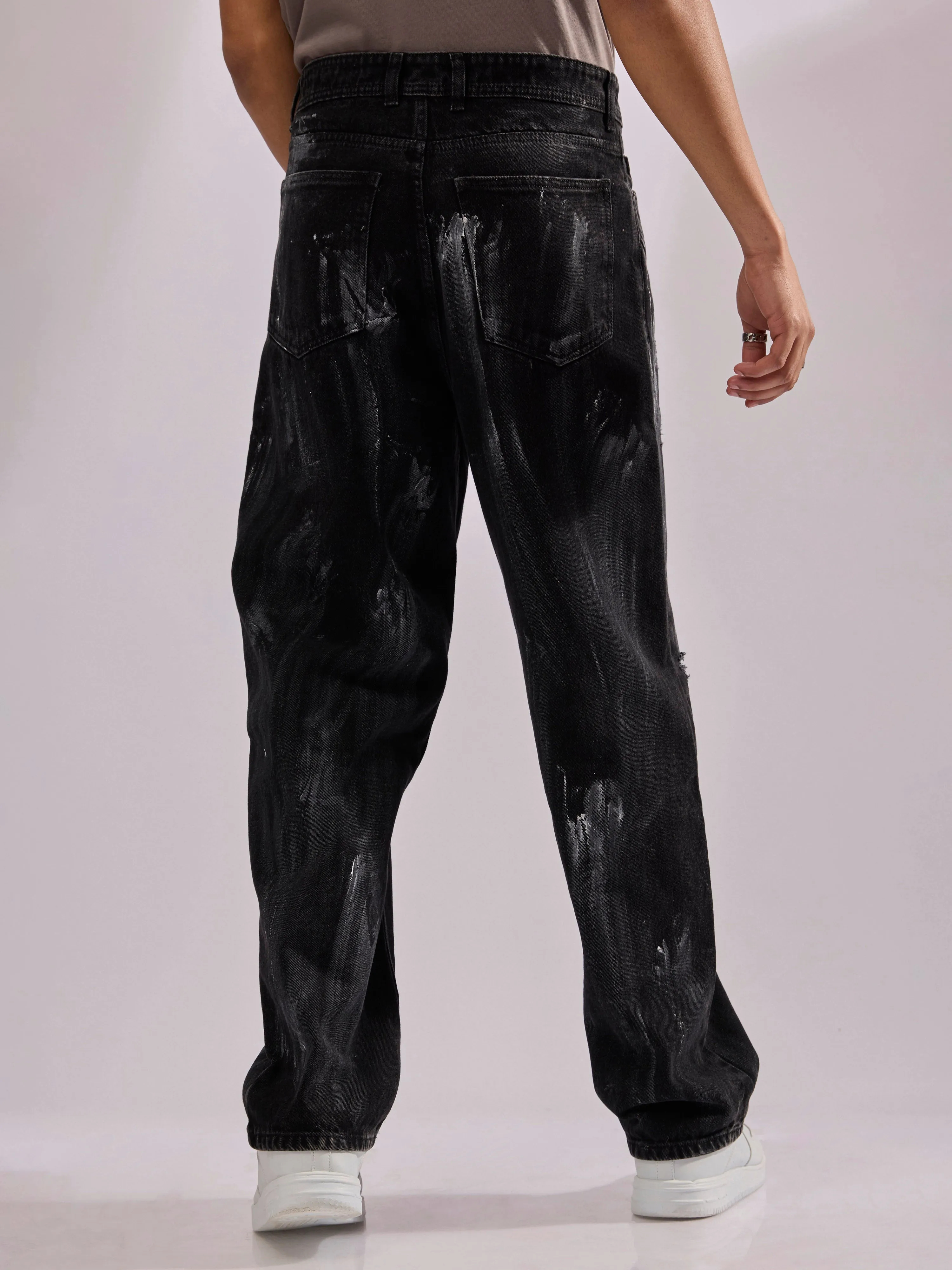 Tornix - Relaxed Fade jeans - Black