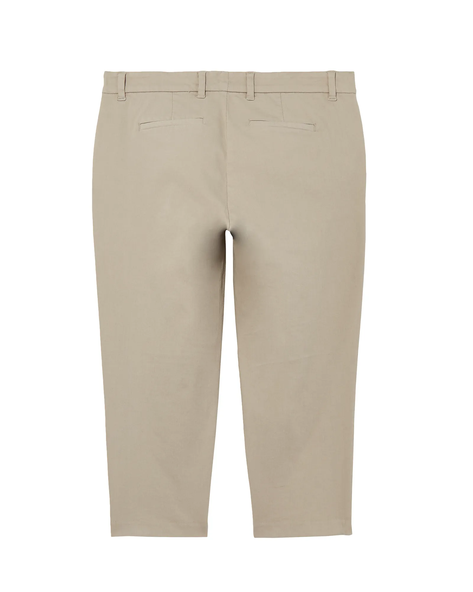 Varna Cropped Twill Pant | Tan