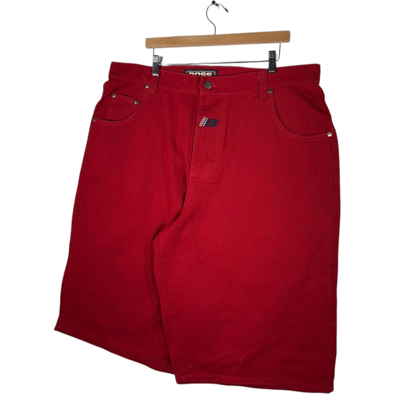 Vintage Boss Baggy Denim Chino Shorts 42