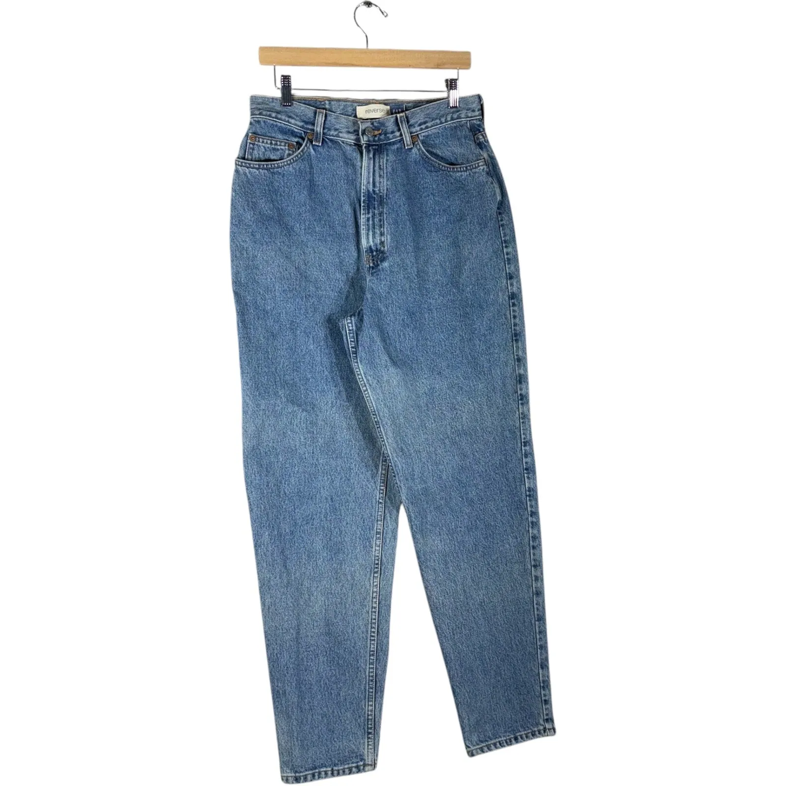 Vintage Gap Reverse Denim Jeans 31x30