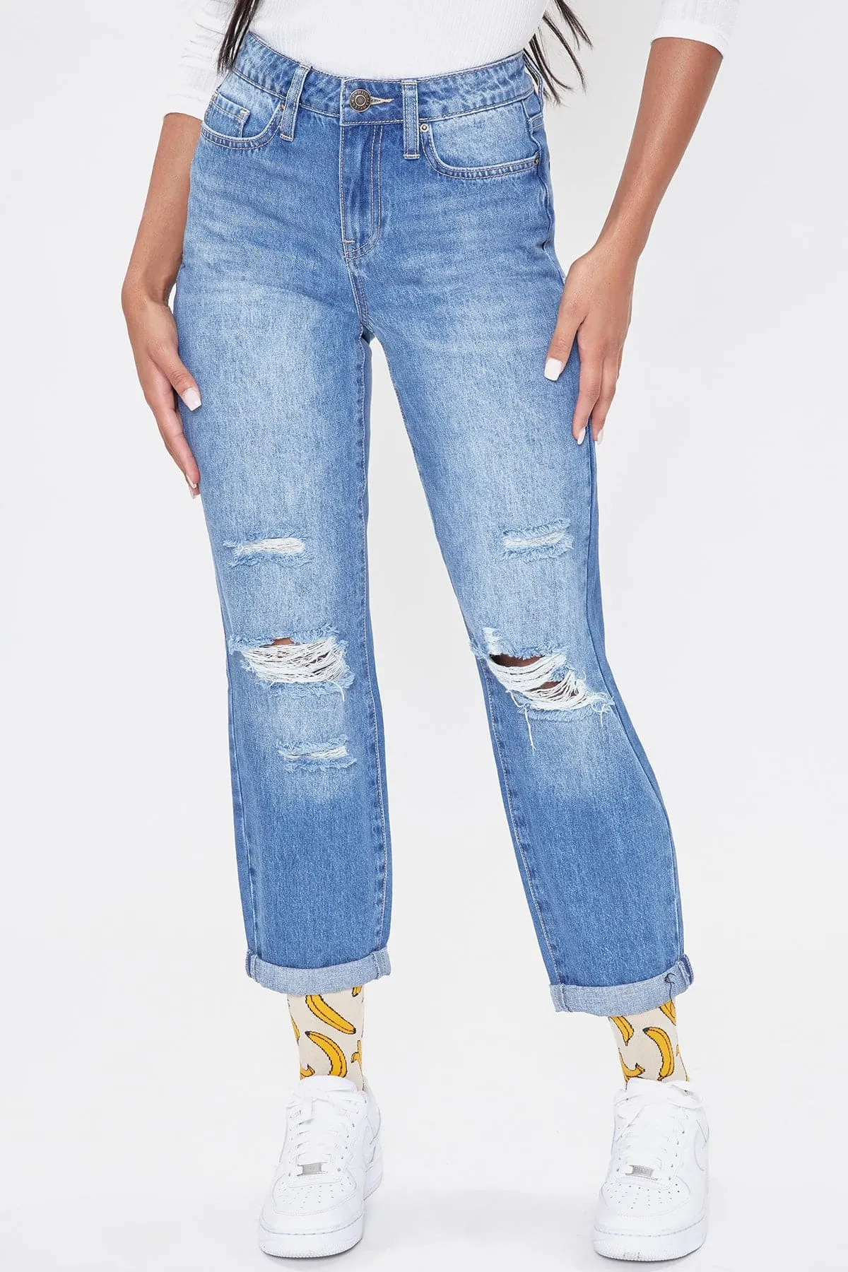 Womens Dream Easy Fit Boyfriend Jeans
