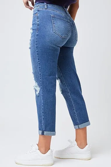 Womens Dream Easy Fit Boyfriend Jeans