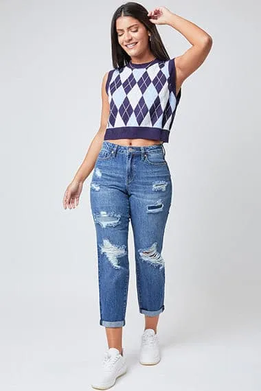 Womens Dream Easy Fit Boyfriend Jeans
