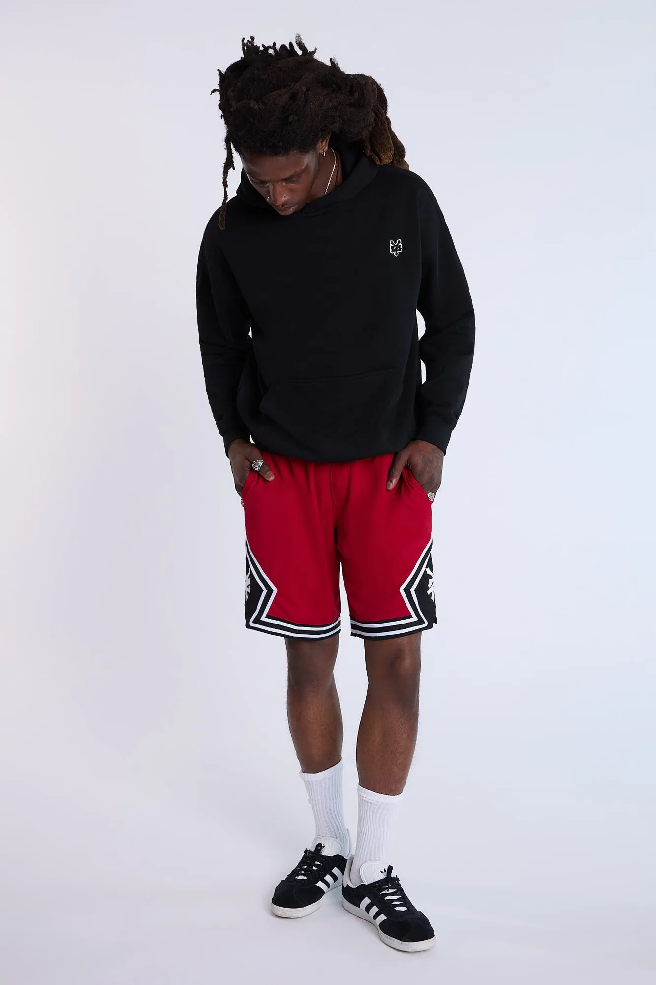 Zoo York Mens Mesh Basketball Shorts