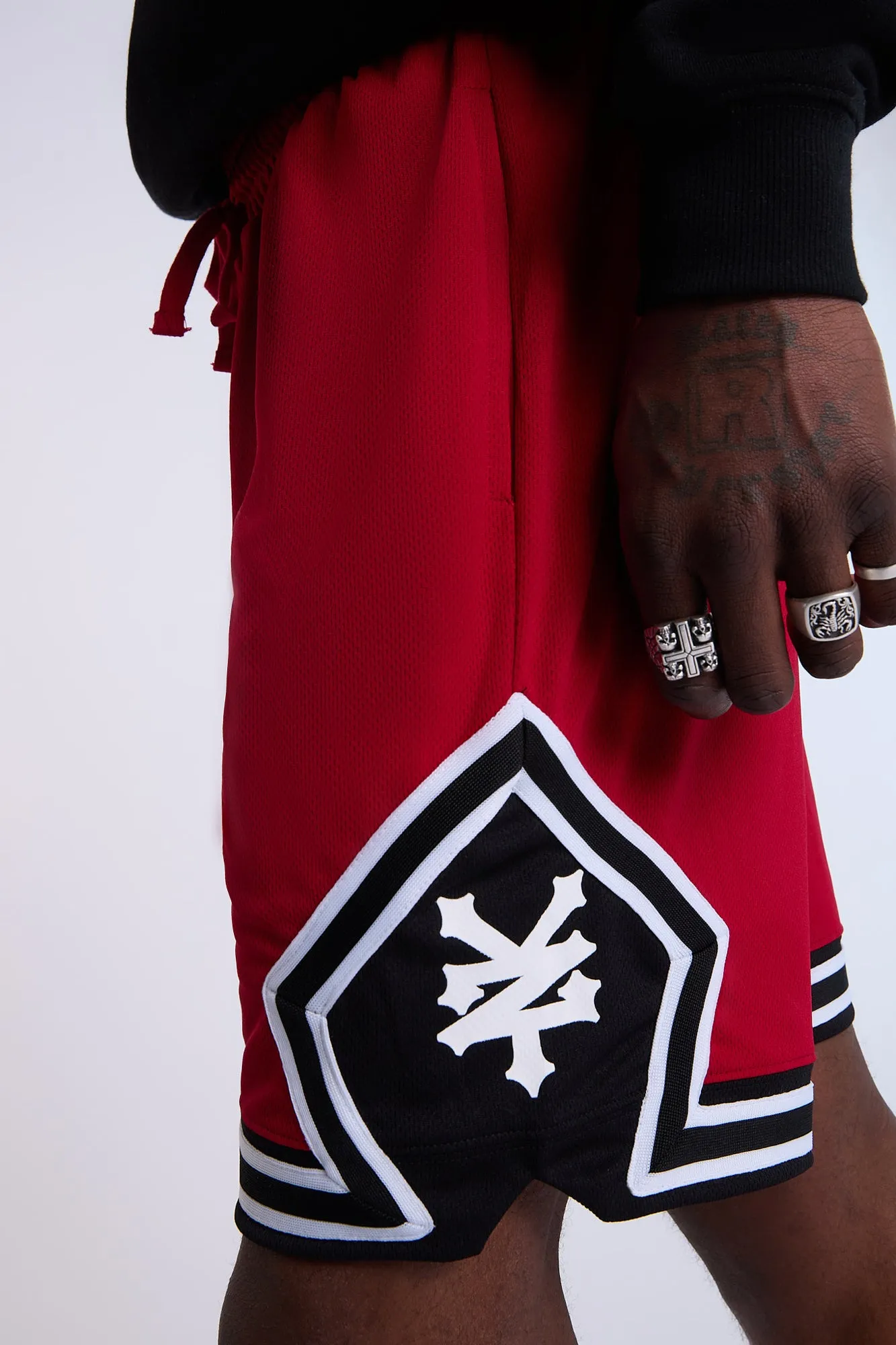 Zoo York Mens Mesh Basketball Shorts